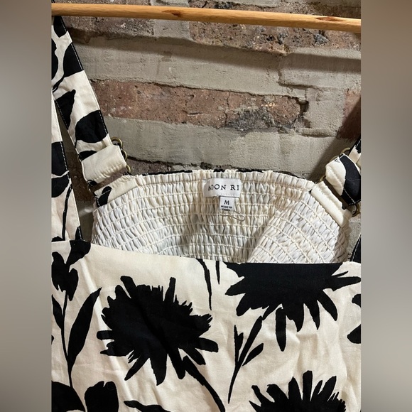 Anthropologie moon river printed ruffle hem mini dress - Picture 9 of 10